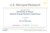 U.S. Microgrid Research1].pdfU.S. Microgrid Research presentation at the University of Tokyo, Holonic Energy Systems Laboratory ... 3. fossilization and total centralization (1933-1980)
