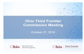 Ohio%Third%Frontier Commission%Meeting · 16 16 Phase 1:B Proposals Recommended for Funding Round(12 Proposal(# LeadApplicant Title (State(Funds(Requested Total(Budget Recommend 170065