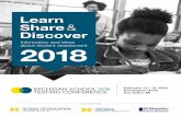 Learn Share Discovergomasa.org/wp-content/uploads/mstc_program2018.pdfLearn Share & Discover Information and ideas about student assessment Coordinated by the Michigan Association