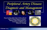 Peripheral Artery Disease: Diagnosis and Management · Cerebrovascular Disease Peripheral Arterial Disease 6% 40% 16% 11% 3% 15% 9% 38% overlap ... degree of stenosis of peripheral