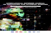 INTERNATIONAL REFEREED JOURNAL OF HUMANITIES AND … · INTERNATIONAL REFEREED JOURNAL ... 1 Our journal is a refereed and internationally indexed journal. Each paper is evaluated
