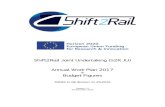 Shift2Rail Joint Undertaking (S2R JU) Annual Work Plan ...ec. · PDF file The Annual Work Plan 2017 (AWP2017) of the Shift2Rail Joint Undertaking (S2R JU) outlines the scope of the