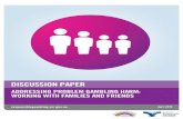 Discussion paper - Family and friends: Addressing problem … · 2017-08-25 · DISCUSSION PAPER ADDRESSING PROBLEM GAMBLING HARM: WORKING WITH FAMILIES AND FRIENDS 3 There is widespread