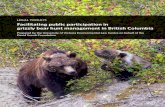 LEGAL TOOLKIT: Facilitating public participation in ... · Facilitating public participation in grizzly bear hunt management in British Columbia ... David Suzuki Foundation . Legal