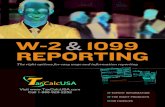 W-2 099 REPORTING - TaxCalcUSA - Tax Folders Forms ... · 3 W-2 & 1099 FORMS IDEAL FOR ANY BUSINESS WITH MORE THAN 10 1099s OR W-2s TO FILE PP. 6-25 IRS-Compliant Forms and Envelopes