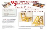 WJC139 Step Stool Chairhttps://мебель-трансформер.рф/images/zoo-mk/derev... · Thank you for purchasing this Woodworker’s Journal Classic Project plan. Woodworker’s