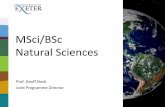 Natural Sciences template - University of Exeteremps.exeter.ac.uk/media/universityofexeter/emps/... · 2017-07-10 · Natural Sciences Prof. Geoff Nash Joint Programme Director .