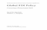 The Bernard and Irene Schwartz Series on American Competitiveness Global FDI Policy · 2020-01-03 · The Bernard and Irene Schwartz Series on American Competitiveness Global FDI
