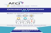 Catalogue de Formations 2017 formation 2017...Contactez-nous au 01.42.87.40.20 ATELIER - FORMATION - CONSEIL - INGéNIERIE Présentiel - E-learning - Classe virtuelle - Parcours blended
