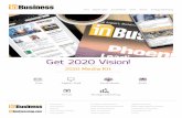 Get 2020 Vision! · 2019-12-03 · Print Digital / Data Social Media Email Events Strategic Marketing 2020 Media Kit Introduction Guest Editors Editorial 2020 Editorial Calendar Demographics