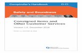 Consigned Items and Other Customer Services, Comptroller's Handbook · 2020-06-15 · Comptroller’s Handbook 3 Consigned Items and Other Customer Services typically shared between