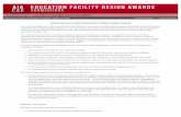 Welcome to the 2016 Education Facility Design Awardscontent.aia.org/.../2016-08/Award-2016CAEEducationfacilitydesignaw… · Welcome to the 2016 Education Facility Design Awards The