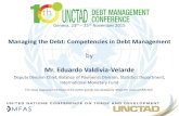 Managing the Debt: Competencies in Debt Managementunctad.org/.../Documents/2015_p9-valdivia-velarde.pdf · Geneva, 23th th– 25 November 2015 Managing the Debt: Competencies in Debt