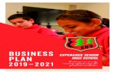 BUSINESS Esperance Senior PLAN High School Busine… · process, involving the Esperance Senior High School staff and the School Board. Esperance Senior high school Business Plan