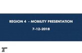 REGION 4 - MOBILITY PRESENTATION 7-12-2018 Document...2018/06/07  · REGION 4 - MOBILITY PRESENTATION 7-12-2018 PROJECTS TO DISCUSS 1. OR140: Brett Way Extension (KFalls –K18731)