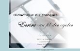 Didactique du français - ISFEC Auvergne€¦ · Dossier Cepec N°44, 1994. p. 22. (Distribution) ISFEC Auvergne-Anaïs Boyer- Octobre2012 . Des types de texte Des caractéristiques
