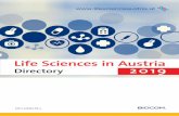 Life Science Directory Austria 2019 - LISAvienna...9 life.science.report.austria.2018 than in the biotech and pharma sector (363 companies), both employ a similar number of people.