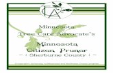 Minnesota Tree Care Advocate’s - mntca.umn.edu · Tree Care Advocate Headquarters – 115 Green Hall, 1530 Cleveland Avenue North, St. Paul, MN 55108 Programs Guidelines, Policies,