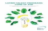 Latino taLent Programs Come of age - Diversity Best …...>> nationaL HispaniC Corporate CounCiL (NHCC) >> nationaL soCiety of HispaniC mbas (NSHMBA) >> soCiety of HispaniC professionaL