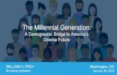 The Millennial Generation - Brookings Institution...Jan 30, 2018  · Pre-millennials Millennials Post-millennials Cultural Generation Gap: white share differences across generations