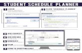 Student schedule planner - University at Albany, SUNY€¦ · Click "Schedule Planner" Scott's Student Center Academics Sea rch En roll My Academics Schedule Planner other academic...