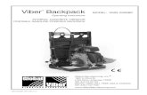 Viber Backpack - globalmanufacturing.com · Viber® components including many different power options, different flexible drive lengths, and steel and rubber tipped vibrator heads