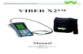 VIBER X1™ Manual VIBER X2™ - Holthausen Elektronik · VIBER X2™ is designed for technicians, mechanics, and machine operators that need a reliable, fast, and easy to use tool