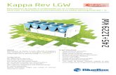 Kappa Rev LGW - Swegon · Refroidisseur de liquide à condensation par air à compresseurs à vis Série LGW, à faible impact environnemental (Low Global Warming Potential < 1) Général