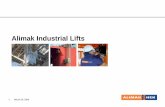 Alimak Industrial Lifts - Ajos /media/Subsidiary/Ajos/pdf/hejs/...¢  industrial lifts, rental and service