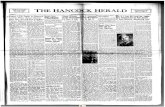 THE HANCOCK HERALD 23/Hancock NY... · 2013-09-18 · s I TTTKRK IS NO CHARGE FOR NEWS ITEMS Phone MB 7-US1 THE HANCOCK HERALD Read Memorial Library Hoars Tuesday, Thursday, Friday