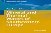 Petar Papić Editor Mineral and Thermal Waters of ... · compilation of the Geological Atlas of Serbia 1:2.000.000 (Dimitrijević 2002), the International Geological Map of Europe