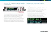 2450 SourceMeter SMU Instrument - Tektronix · All-in-One SMU Instrument The 2450 is the fourth-generation member of Keithley’s award-winning SourceMeter family of SMU instruments