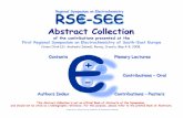Abstract Collection : : First Regional Symposium on Electrochemistry of … · 2018-05-08 · Abstract Collection of the contributions presented at the First Regional Symposium on