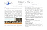 UBC e-Newsarchive.ubc.net/download/2009_02/486.pdf · UBC e-News Number 37 31.10.2007 Editor: Anna Sośnicka anna.sosnicka@ubc.net The UBC e-News is published by ... 2007 and Action