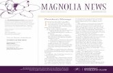 Magnolia News - Vanderbilt University · 2019-01-19 · 2 Magnolia News MARCH / APRIL 2014 • Volume 16, Issue 4 vanderbilt.edu/vwc The Vanderbilt Woman’s Club brings together