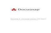 Importing and Exporting Data with Docusnap...Importing information (importing data): o The inventoried workstations are to be supplemented by a description. The descriptions are available