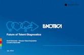 Future of Talent Diagnostics ... Future of Talent Diagnostics Scott Schroeder – Director Talent Acquisition Luxottica Retail ANZ ›Luxottica overview ›Talent Acquisition – a