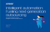 Intelligent automation: Fueling next-generation outsourcing · growing, organizations increasingly view internal investments, in shared services or otherwise, as the preferred approach