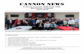 Cannon News 0418 - VFW Post 7589 News 0418.pdf · CANNON NEWS CANNON NEWS April 2018 Page 1 Francis Cannon VFW Post 7589 Manassas, Virginia April 2018 In This Issue: Colonial Williamsburg’s