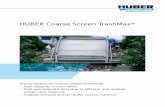 HUBER Coarse Screen TrashMax® · The HUBER Coarse Screen TrashMax® is ideal to be used in pumping stations, as first treatment stage of waste-water treatment plants or industrial