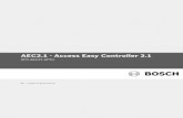 AEC2.1 - Access Easy Controller 2€¦ · 2.2 Installing the SQL 2005 Express Edition 8 2.3 Installing the Access Easy Utilities program 10 2.3.1 To install Access Easy Utilities