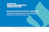 BACKGROUND BRIEF · 6.2 IASC Operational Guidelines on the Protection of Persons in Situations of Natural Disasters 6.3 IASC Guidelines for Integrating Gender-Based Violence Interventions