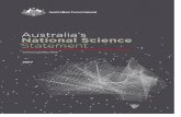 Australia’s National Science Statement · 2019-03-05 · Australia’s National Science Statement 3 Introduction The Australian Government’s National Innovation and Science Agenda