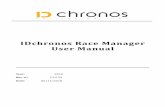 IDchronos Race Manager ENG · 2. First Launch / Main Menu To start the IDC Software, please execute a double click on desktop IDChronos Icon. License Manager IDC Race Manager is distribuite