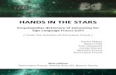 HANDS IN THE STARSsion.frm.utn.edu.ar/.../2017/11/Dictionary-english.pdf1 HANDS IN THE STARS Encyclopediac dictionary of astronomy for Sign Language Francs (LSF) / Under the direction