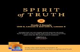 SPIRIT of TRUTH - Sophia Institute Press · Spirit of Truth teacher’s guide, followed by the corresponding pages from the 5th grade student workbook. SPIRIT of TRUTH Grade 5 Sample