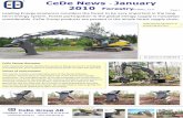 CeDe News January 2010 - web.cede-group.seweb.cede-group.se/wp-content/uploads/pdf/... · CeDe News -January 2010 Forestry Other products CeDe Terminal machines CeDe Terminal machines