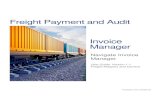 Freight Payment and Audit Invoice ManagerNavigate the Document List Tab . The . Document List. tab will be the first tab you see when you log in to Invoice Manager. The . Document