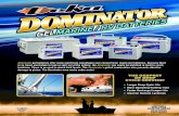 NON-SPILLABLE · The Dominator vs. Conventional Liquid Acid Batteries Deka introduces a marine battery second to none. The Dominator contains electrolyte that is permanently locked