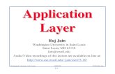 Application Layer - Washington University in St. Louisjain/cse473-10/ftp/i_2app.pdf2-1 Washington University in St. Louis CSE473S ©2010 Raj Jain Application Layer Raj Jain Washington